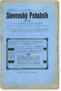 Slovenský peňažník z roku 1911