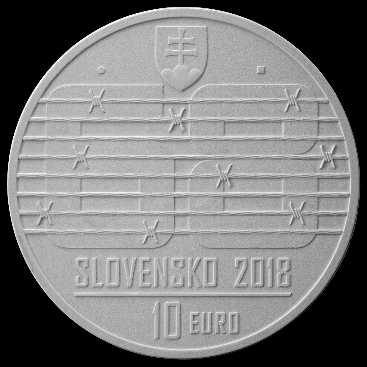 Third prize and the design selected for the coin Obverse of the third prize and the design selected for the coin