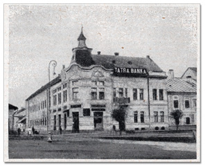 Breznianska Sporiteľňa, neskôr filiálka Tatra banky