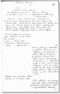 Zápisnica ustanovujúceho výboru z roku 1907