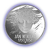 Bankovky a mince, Ján Kollár – 200. výročie narodenia