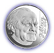 Bankovky a mince, Janko Alexy – 100. výročie narodenia